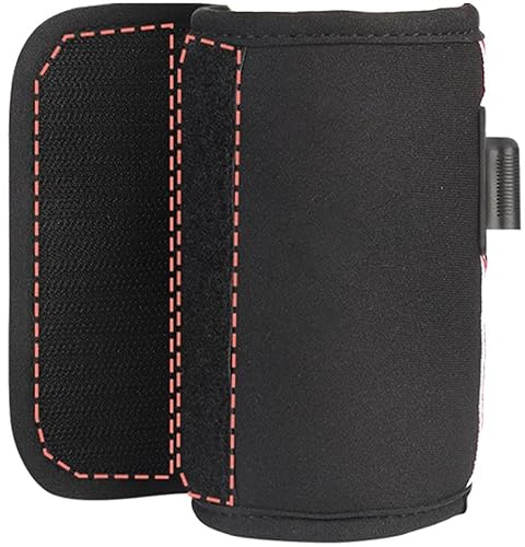USB Babyflaschenwärmer aus Neopren, Tragbar, Schwarz | Muttermilch und Babyflasche, für Unterwegs und Reisen, Kompakt und USB Betrieben