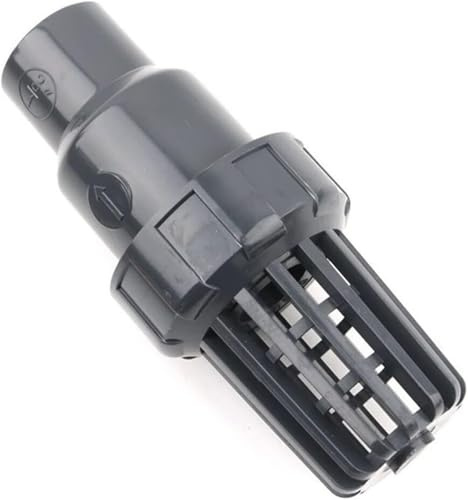 Filtre de tuyau en acier ino Filtre de pompe à eau, tuyau d'aspiration, nettoyeur haute pression, canalisation, clapet anti-retour en PVC, vanne inférieure, plusieurs tailles, paquet de 1(32mm)