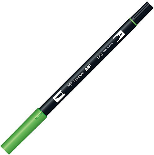 Tombow Pinselstift, zweiseitig verwendbar, Weidengrün