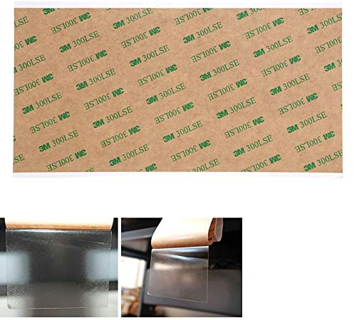 3M 300lse 4 X8 Heavty Duty Double Sided Sticky Adhesive Sheet Tape High Bond Transfer Tape Ideal for Attaching Digitizers to Phones and Tablets (1 Sheets 4x8)