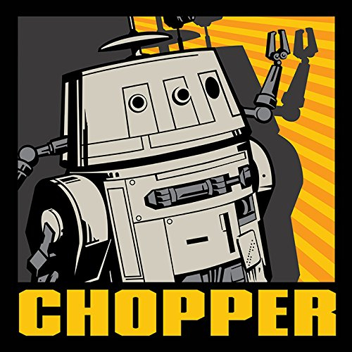 Star Wars Chopper 30x30cm Canvas, Multi-Colour