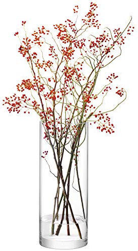 LSA International Column Giant Vase H50 x Ø20cm Klar