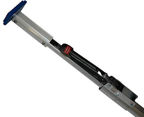 SAM 46 Profi Alu-Klemmbalken 1550–2050 mm beidseitig eckige Gummifüße