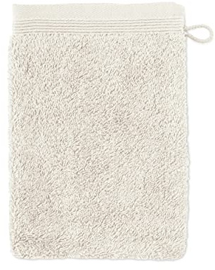 Möve Superwuschel Waschhandschuh 20 x 15 cm aus 100% Baumwolle, Nature