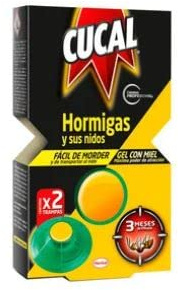 Insecticida anti hormigas trampas CUCAL 2 uds.