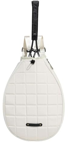 Schläger-Umhängetasche – Tennisschlägertasche. Badmintontasche, Tennistasche | Tennisschläger-Hülle mit großer Kapazität, Schlägerhalter-Sporttasche, Badmintonschlägertasche für Paddel, Schläger, Bäll