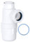 PlumbEZ Bottle Trap 40mm 1-1/2 with Anti-Slip Ring, Kitchen Sink Waste Kit, BS EN2574-1 Compliant Urinal Bottle Sink Trap for Efficient Drainage