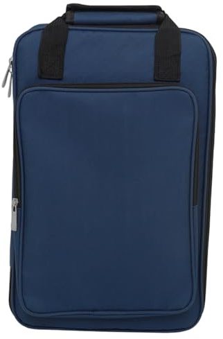 Professionelle Drumstick Tasche aus Oxfordgewebe, Große Kapazität | Trommelstockhalter, Schlägel Organizer Tasche mit Verstellbarem Schultergurt, Reißverschluss