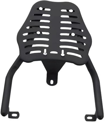Moto Portapacchi Ripiano Portapacchi posteriore Sostituisci il portapacchi per ospitare valigie bauletti e contenitori da asporto Robusto portapacchi per motociclette