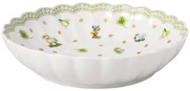 Villeroy & Boch - Easter Delight Schale Grün, Oster Schüssel, Kleine Schale Ostern, Müslischale Klein, Snackschale, Müslischüssel Keramik, Premium Porzellan