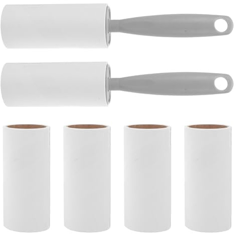 UPKOCH 8pcs Portable Lint Roller for Travel Reusable Sticky Lint Remover for Dog Hair Car Interior Clothes