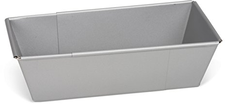 PATISSE 03637 - Moule à Cake, Gâteau, Pain - Extensible - Silver-Top - Acier Revêtu, Gris argenté de 20 à 35cm.