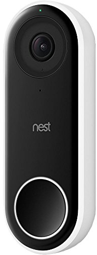Nest Hello Video Doorbell - Black/White