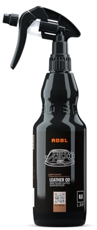 ADBL Leather QD (500 ml) - Limpiador y cuidado de cuero - Elimina la suciedad, las manchas y los residuos - Deja un acabado mate - Limpiador rápido para cuero con protección UV, piel sintética, piel