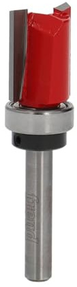 Fraise Freud à coupe droite en carbure HW avec roulement avec tige de 6 mm 15 x 20 (diamètre de coupe x hauteur de coupe) - 50-10406P - F03FR02006