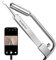 Éliminateur de points noirs avec caméra - Pinces en alliage de titane et caméra HD 20x zoom, 1080P, 8 lumières LED, extracteur de points noirs pour hommes et femmes, nettoyant pour pores et acné