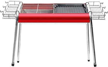 Barbacoa Carbon Para Acampada Parrilla De Barbacoa Portátil Parrilla De Carbón Grande Parrilla De Barbacoa Plegable Parrilla De Camping De Acero Inoxidable Para Pícnic Al Aire Libre Barbacoa Portatil(