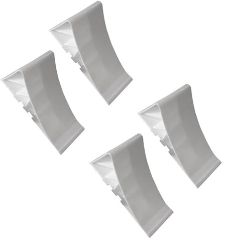 4 Stück - Unterlegkeil für Autoanhänger - Zubehör - ohne Halter