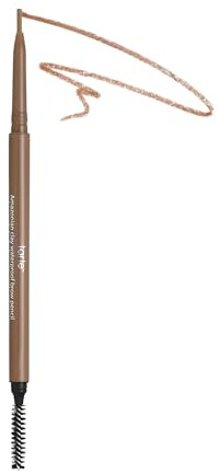 tarte Amazonian clay waterproof brow pencil – Eyebrow Pencil to Shape, Define & Fill with Vitamin E to Nourish Brows, Vegan & Cruelty-Free, full size, taupe