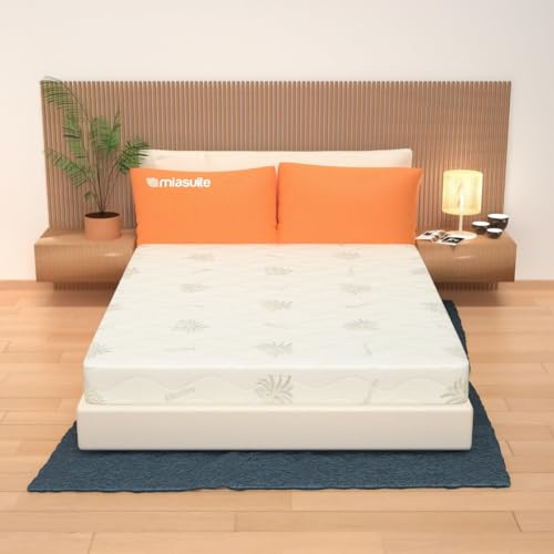 MiaSuite MATERASSO SINGOLO WATERFOAM MISURA 90X200 ALTEZZA 19 cm. SFODERABILE ORTOPEDICO MODELLO LUPIN I