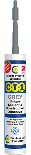 Mastic étanche pour les travaux de construction - 290 ml - CT1, CT1GREY 0W