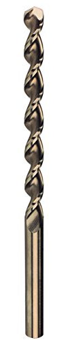 RUKO 253070 - Broca helicoidal LARGA DIN 340, TL 3000 HSS Co 5 Cobalto, rectificada, con autocentrado, 7 mm (pack de 10 uds.)