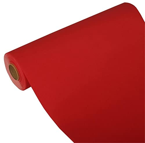 Papstar, Tischläufer, Tissue ROYAL Collection 24 m x 40 cm rot, #84312