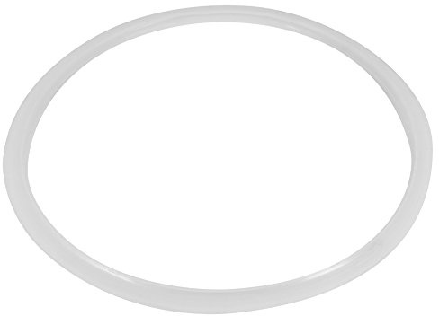 Fdit 6 Sizes Optional Replacement Clear Silicone Gasket Sealing Ring for Home Pressure Cooker Kitchen Tool (1Pc 24Cm)
