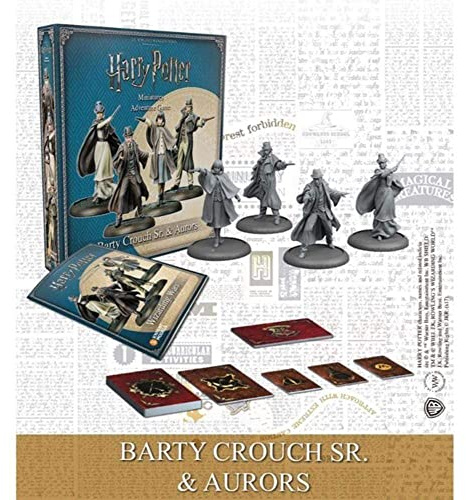 Harry Potter Miniatures Abenteuerspiel Barty Crouch Sr & Aurors Erweiterung Brettspiel