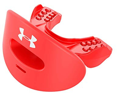 Under Armour Air Mundschutz mit abnehmbarem Strap - rot