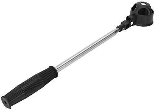 Golfboll retriever, teleskop golfboll putter grabber ball plockare golftillbehör med automatisk låsskaft golfpresent för män