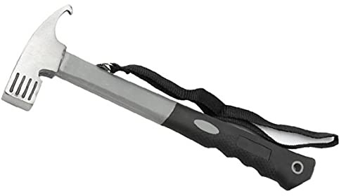 Bemvp Portable Peg Puller Extractor Tent Hammer Camping Tent Stake Peg Mallet Hammer for Outdoor Camping