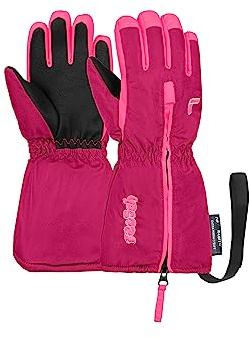Reusch Winterhandschuhe Babys & Kinder | extra warm, weich & Winddicht | atmungsaktiv, Reißverschluss für leichtes Anziehen, Kinderhandschuhe für Alltag, Schnee & Outdoor, 3-6 Jahre, Tom