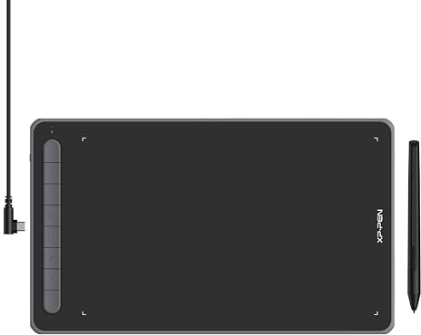XP-Pen Deco LW_BK Bluetooth Wireless tavoletta grafica Nero