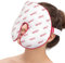comfheat Face Heating Mask for Sinus, Warm Cold Compress, Weighted Microwavable Face Heating Pad Adjustable Strap Sinus Mask for Sinus Pressure & Relaxation, 100% Cotton Skin Friendly, Lavender Scent