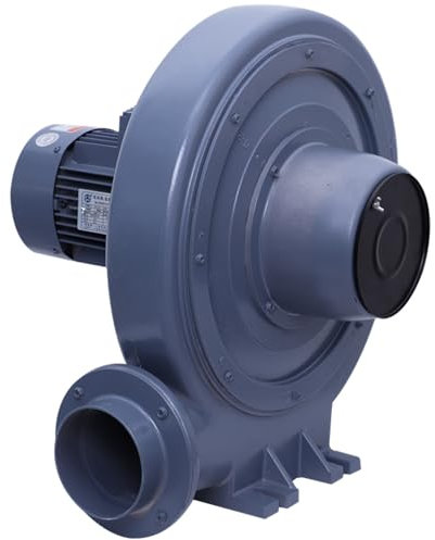WXXSHGDW Souffleur Centrifuge, Souffleur Industriel, 200W 400W 750W 1500W Souffleur a Double Usage Soufflant et Aspirant, Moteur en Cuivre Pur, pour Combustion de Chaudière de Château Gonflable(337*28
