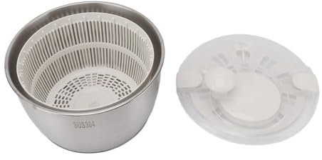 Nikou Soda Bottle Lid Silicone Leak Proof Carbonated Drink Air Pump Lid Fizz Keeper Pump Cap Saver Stopper, Orange, Compatible with Standard Soda Bottles Stainl Steel Salad Spinner
