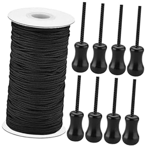 ABOOFAN Accesorios para Cortinas Cuerda para Cortinas De Metros Cordón para Persianas Perlas Colgantes para Decorar Ventanas Dormitorios y Salas De Estar