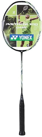 Yonex Astrox 100 Tour Viktor Axelsen Special Edition unbesaitete Badmintonschläger 4U G5 (Dark Olive) | HM Graphite | Namd | Volume Cut Resin | Wolfram | Isometrisch | Hyper Slim Schaft | Black Micro