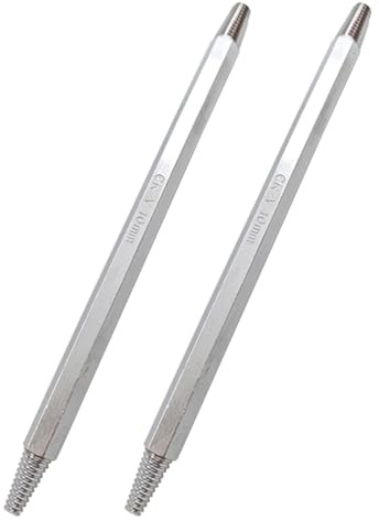 Strumento di rimozione delle candele conico inverso resistente a doppia testa, 185 mm, filettatura precisa per candele Brokend, strumento di rimozione delle candele Brokend