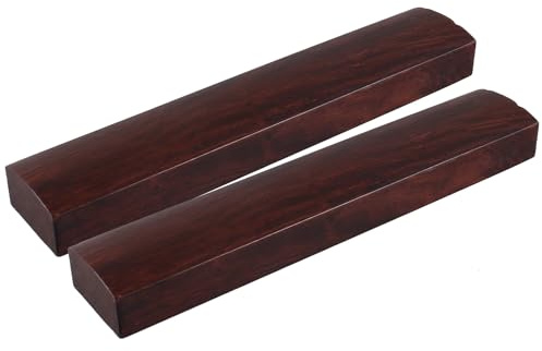 PACKOVE Hölzerner Briefbeschwerer für Chinesische Kalligrafie 22cm Lang Robustes Holz Kalligrafie Zubehör für Schreibtisch und Übung