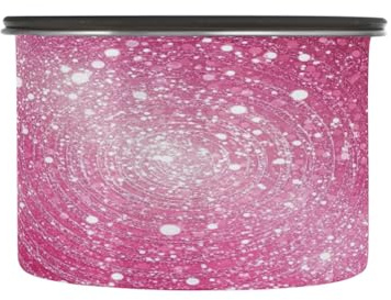 GakkiGii Spiral Glitter 2 Airtight Stainless Steel Food Storage Jar 900ml – Kitchen Canister for Tea, Snacks, Coffee, Herbs, Pantry Use