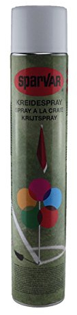 SparVar Kreidespray mit Überkopfdüse, 750 ml, weiß, 6031354