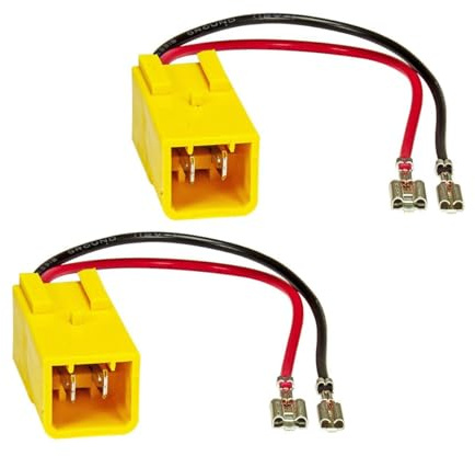 tomzz Audio 7102-000 Lautsprecheradapter (2er Set) auf DIN kompatibel mit Alfa Romeo Citroen FIAT Lancia Peugeot
