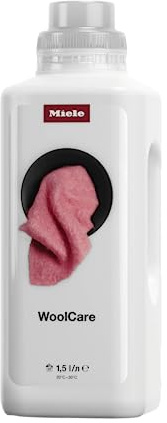 Miele Care Collection HE Wool Care for Woolens, Delicates and Silks - 50.72 Fluid Ounces (1.5 litres)