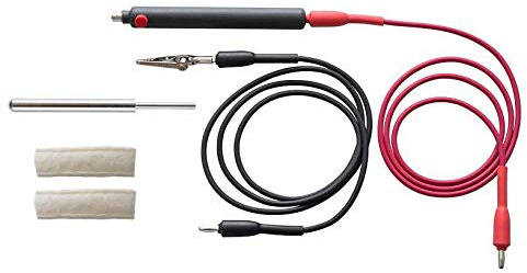 Application Handle Set with Various Bit & Sleeve Choices for Electroplating Systems - Brush Plating (Includes 1/8 to 1/4 SS Conversion Bit & Sleeves)
