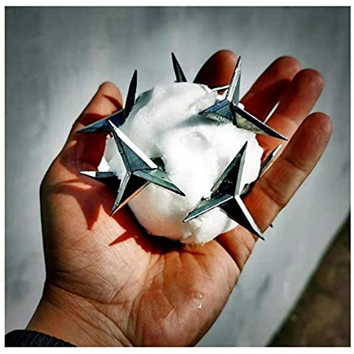 Unghie in acciaio triangolare, pneumatici automobilistici resistenti all'usura, pneumatici, chiodi freno per pneumatici, 2,5-4,5 cm, 5 confezioni-3.5 cm.