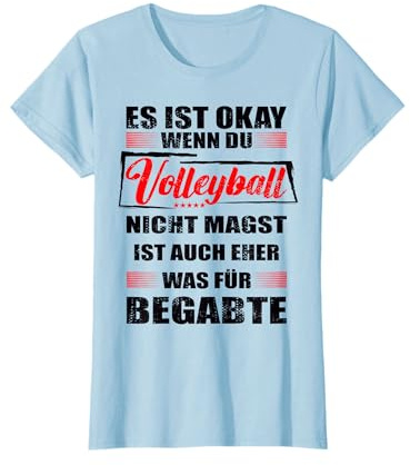 Lustiger Spruch für den Volleyballer Mann & Frau Volleyball T-Shirt