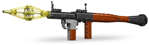 Sosuy RPG Lanciarazzi Set da Costruzione, Giocattoli Armi per Ragazzi Adolescenti Adulti, Regali per Uomini Bambini di 8+ Anni​, Collezione di Mattoncini per Appassionati dell'Esercito 1706 Pezzi