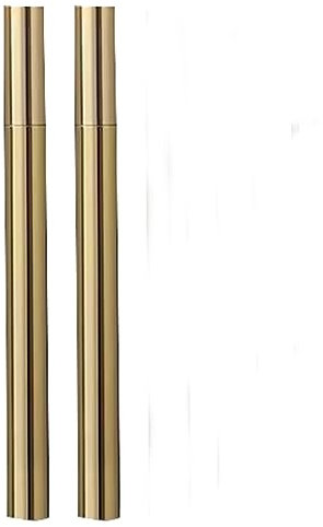 Schwarz Gelstifte Set Büro-Signaturstift, Gel-Tintenstifte, neutraler Stift mit glattem Spitzendesign for Schulutensilien, Schreibstift, Geschäftsbriefpapier Dünn Gel Stifte (Color : Gold)